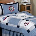 Sweet JoJo Designs Blue 3-piece Full/ Queen-size Comforter Set