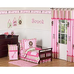 Sweet JoJo Designs Jungle Friends 5-piece Toddler Bedding Set