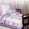 Sweet JoJo Designs Pink/ Purple Butterfly Collection 5-piece Toddler Girls's Bedding Set