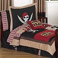 Sweet JoJo Designs Treasure Cove Pirate 5-piece Toddler Boy's Bedding Set
