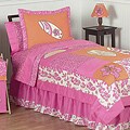 Sweet JoJo Designs Tropical Hawaiian Surf 3-piece Girl's Full/ Queen-size Bedding Set
