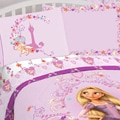 Tangled 4-piece Twin-size Bed in a Bag with Sheet Set