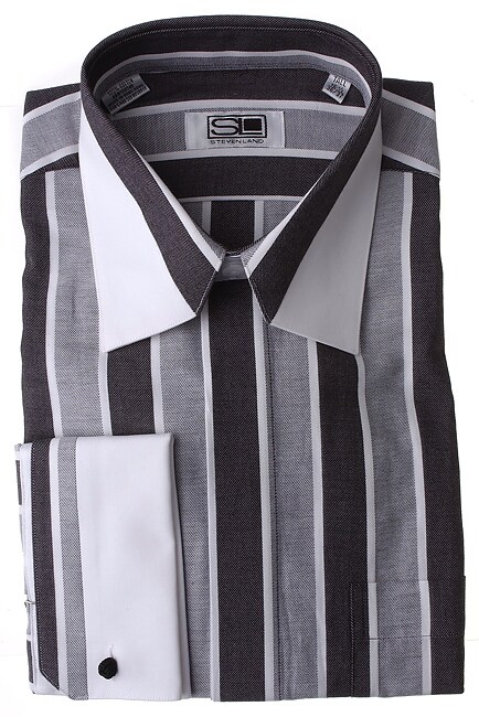 steven land french cuff dress shirts