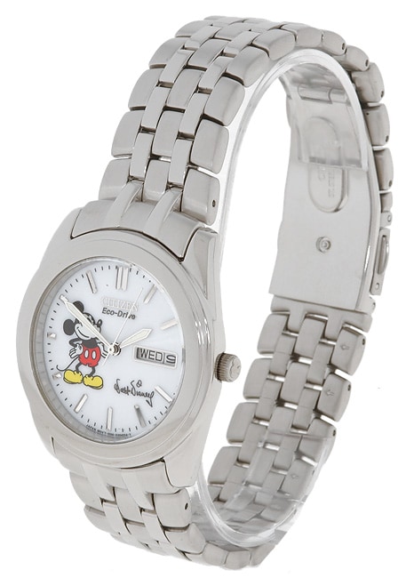 citizen eco drive mickey mouse watch