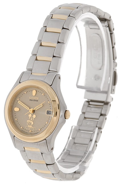 citizen eco drive mickey mouse watch