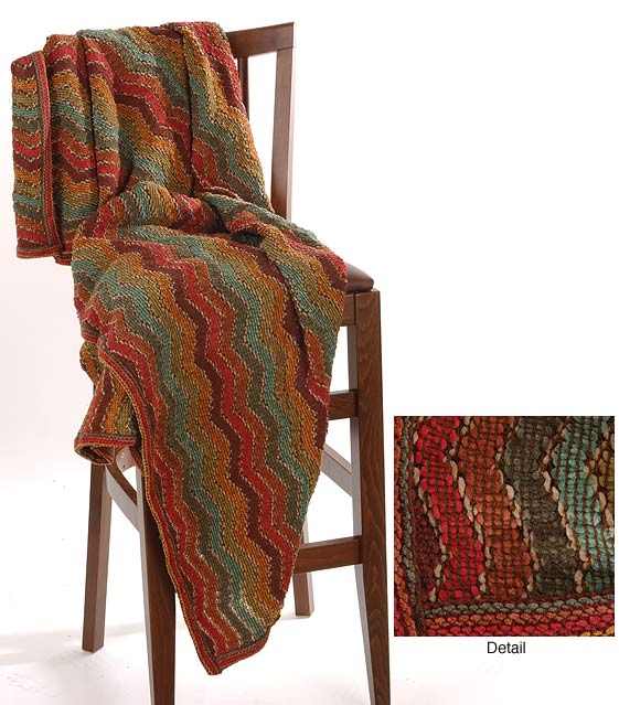 Tuscan Multicolored Chenille Throw Overstock™ Shopping Great Deals