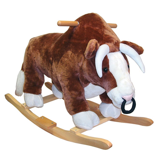 stuffed bull toy