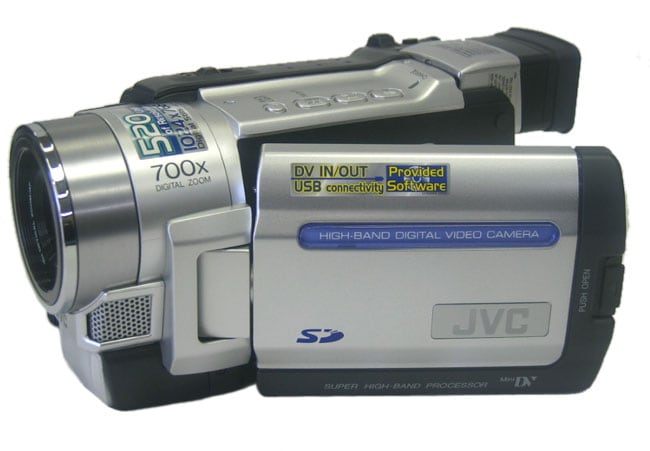 JVC GR DVL720U Mini DV Camcorder With 2 5 In LCD Refurbished