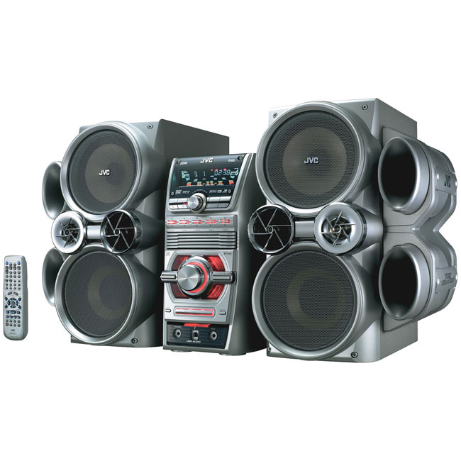 JVC HXD7 500watt 5disc DVD Mini Stereo System 10099591 Overstock