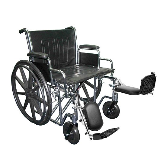 Heavy Duty 22inch Wheelchair with Elevating Legs 10128051