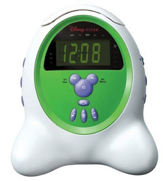 buzz lightyear alarm clock radio