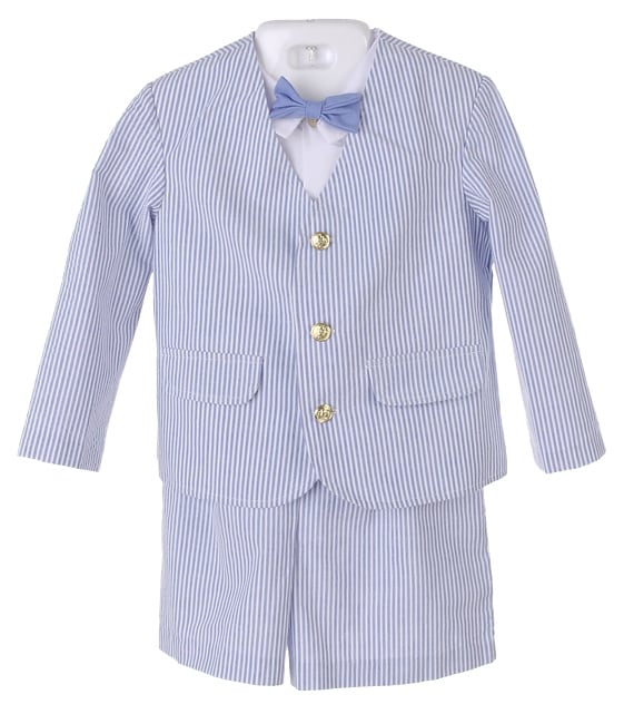 Good Lad Toddler Boy's Blue Eton Suit 10187422