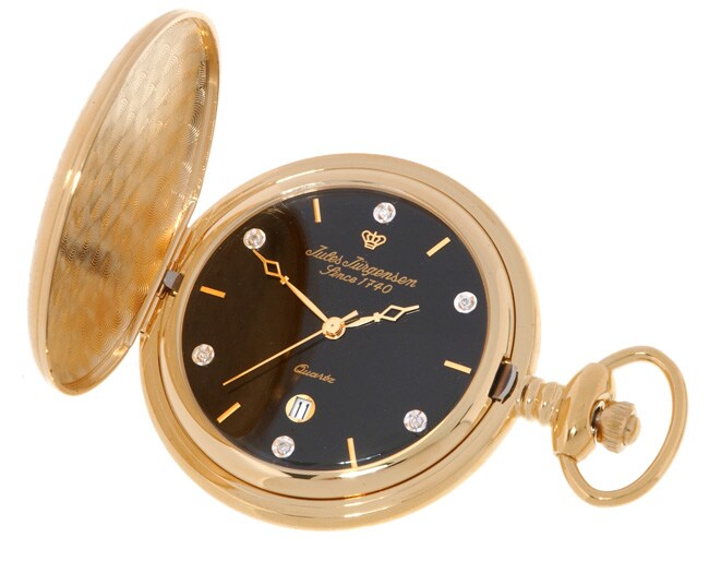 Jules Jurgensen Six Diamond Pocket Watch Overstock Shopping Big