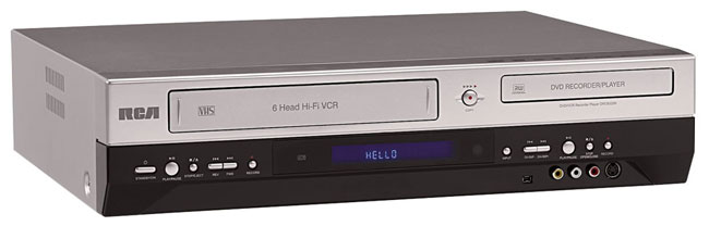 Rca Drc8320n Dvd Recorder Hifi Vcr Combo Refurbished Overstock Shopping Top Rated Mks 1229
