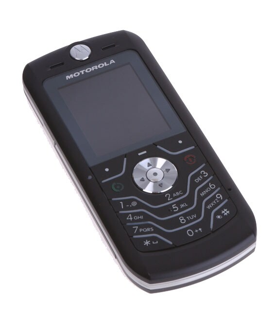 Motorola L6 Black Triband Ultra Slim Cell Phone  