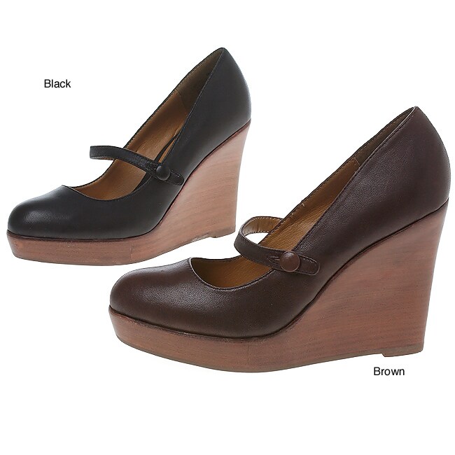 Steve Madden Mytai Mary Jane Wedge Shoes - Overstockâ„¢ Shopping ...