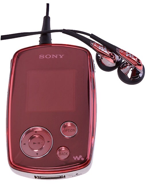 Sony Walkman Pink NWA1000P 6GB MP3 Player 10496103