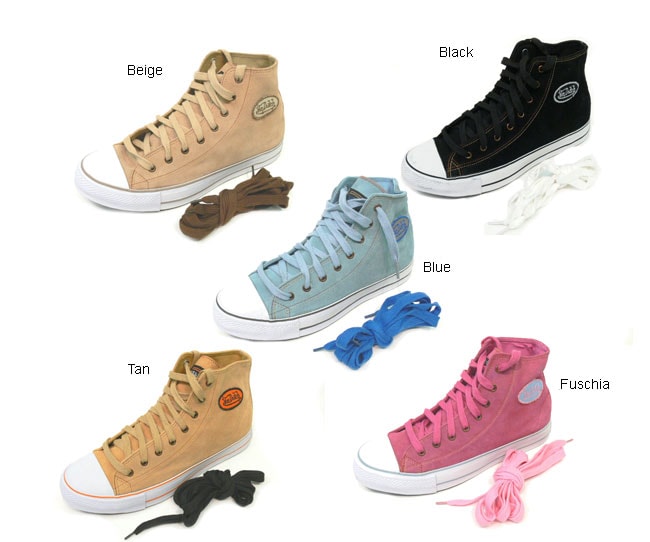Von Dutch Women's Retro Style Suede Hightop Shoes 10509444