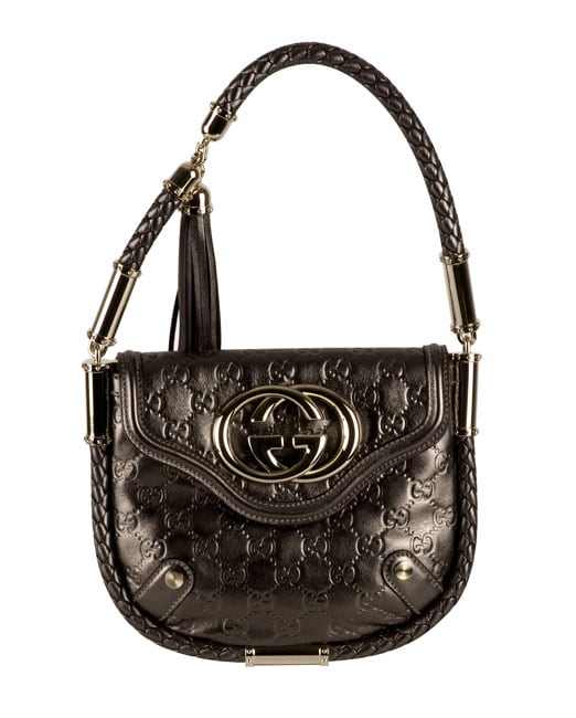 Gucci Small Leather Guccissima Shoulder Bag - Overstock™ Shopping - Big Discounts on Gucci ...