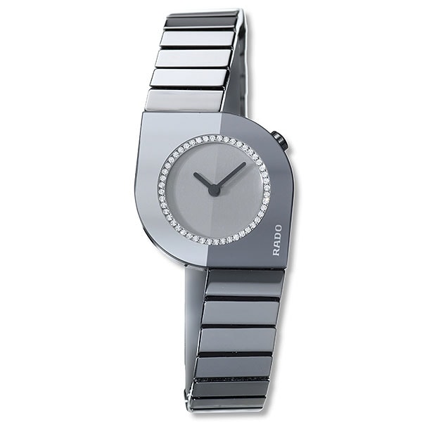Rado Cerix Women's Grey Dial Ceramic Luxury Watch 10574900