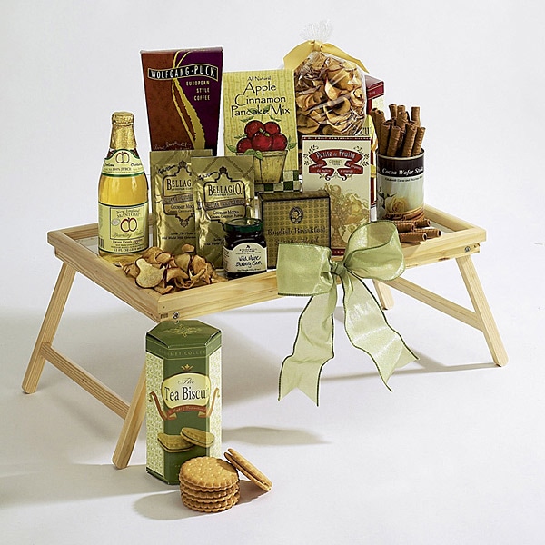 Moms BreakfastInBed Tray Gift Basket 10614328