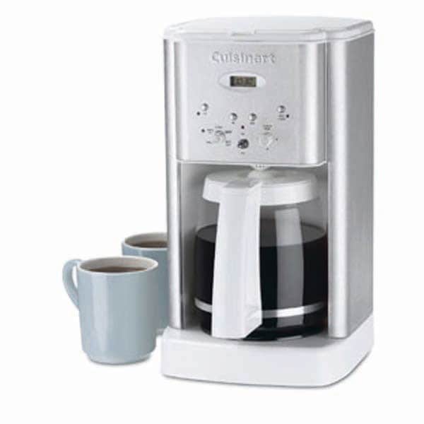 Cuisinart DCC1200WFR White Coffee Maker (Refurbished) 10688307