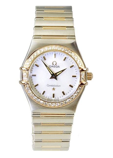 Omega Constellation Womens Diamond Watch