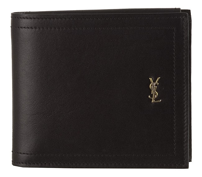 saint laurent mens card wallet