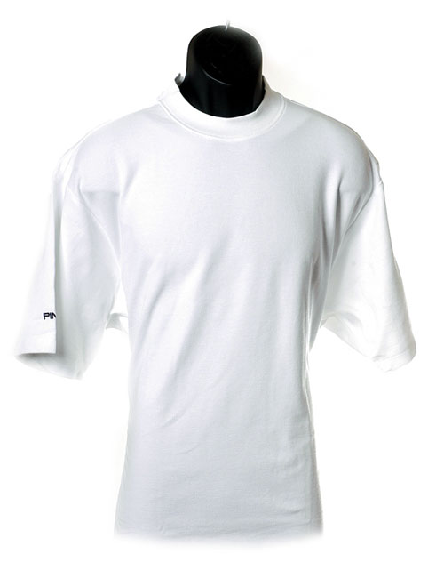 mens mock neck golf shirt