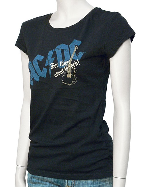 Vintage AC/DC Guitar Motif Tee Shirt  