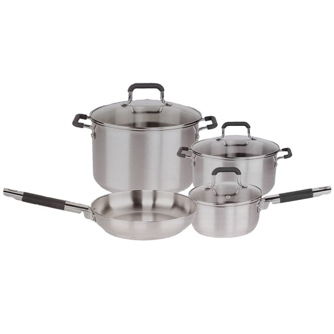 Hoffritz Soft Touch 7piece Cookware Set Overstock Shopping Great Deals on Hoffritz Cookware