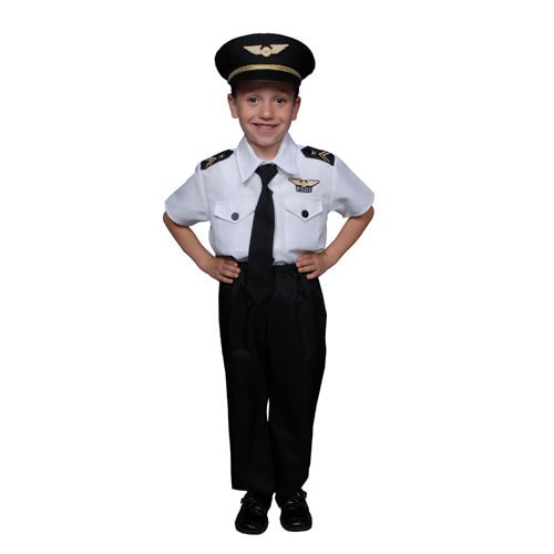 Deluxe Childrens Pilot Costume Set  