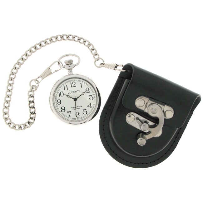 Dufonte by Lucien Piccard Pocket Watch w/ Pouch  