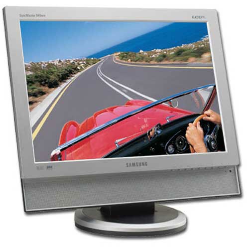 19 inch Samsung LCD TV 1440x900 700:1 8ms 0.294mm Silver/Black 940MW ...