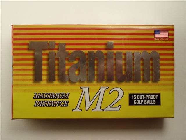 M2 Titanium Performance Golf Balls (Set of 45)  