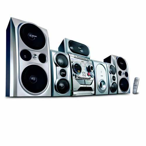 Philips FWD798/37 1000W Mini Shelf A/V System Overstock Shopping