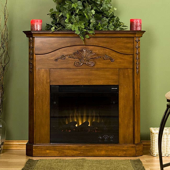Concord Mahogany Electric Fireplace