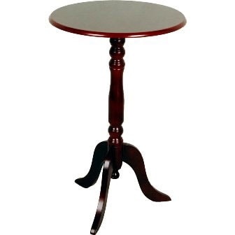 Early American Round End Table  