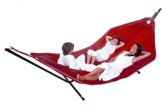 Phat Tommy Red Hammock and Stand  