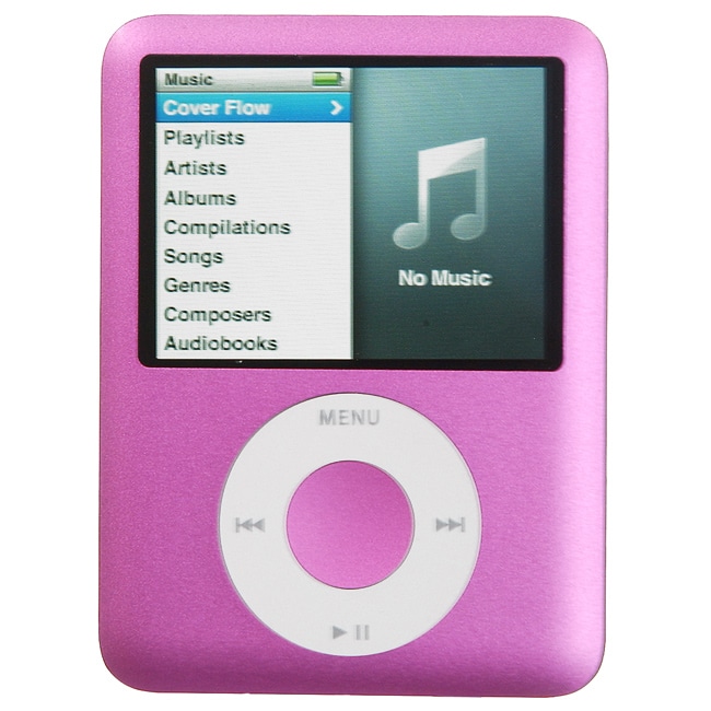 Apple 8GB 3rd Generation Pink iPod Nano (Refurbished) - 11201377
