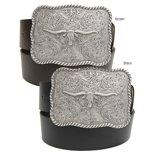 BT Changeable Buckle Men's Leather Belt 11227348