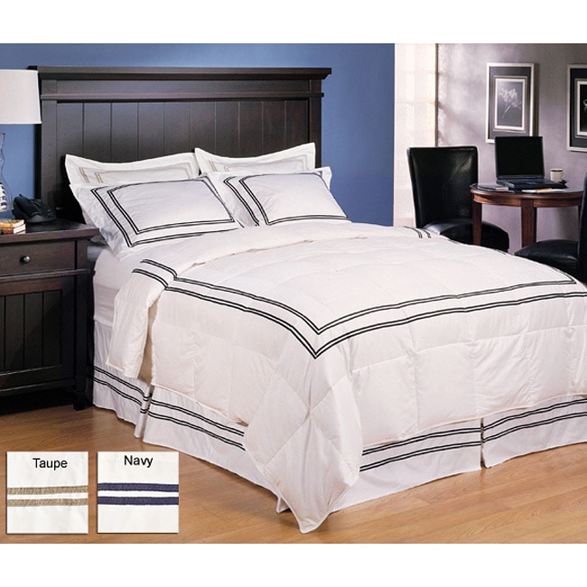 Hotel Collection 3piece Down Comforter and Sham Set 11303632