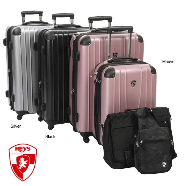 Heys 4-piece Ligthweight Spinner Luggage Set - 11353500 - www.ermes-unice.fr Shopping - Great Deals ...