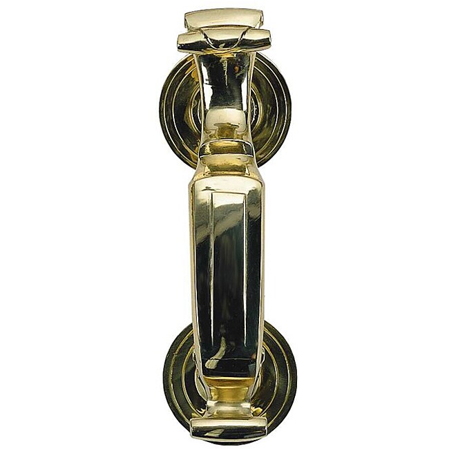 Allied Brass Traditional 8-inch Solid Brass Doctor Door Knocker