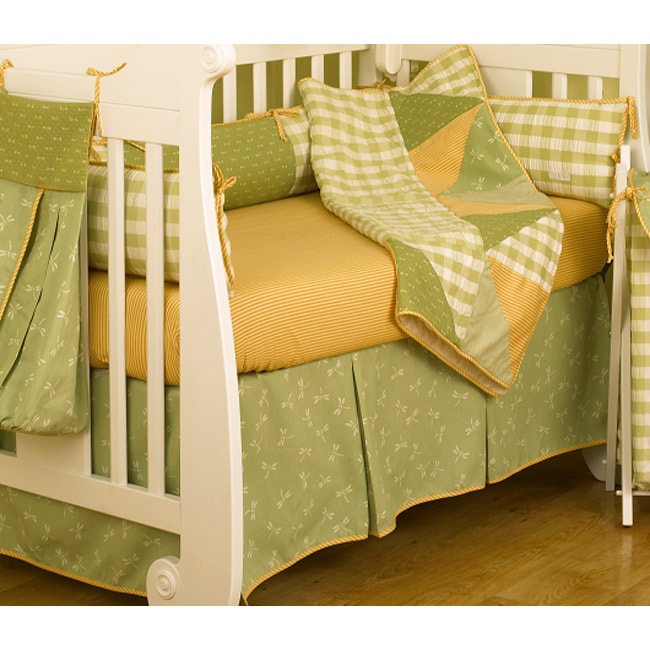 Cotton Tale Dragonfly II 4 piece Crib Bedding Set  
