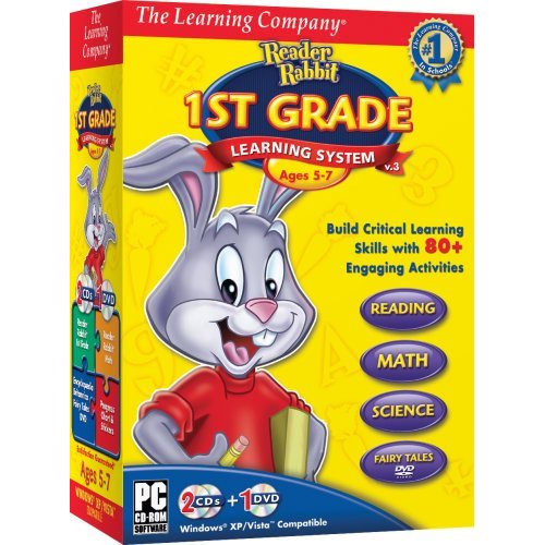 Rabbit 1st Grade Learning System 2008 PC Software