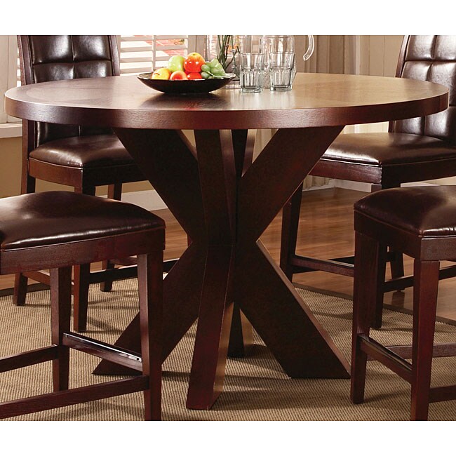 Round X Base Counter Dining Table 11497348 Shopping Great Deals on Domusindo
