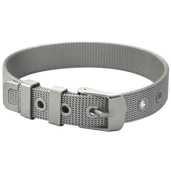 Stainless Steel Mesh Watchband style Bracelet  
