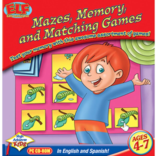 Early Learning Fun Mazes, Memory and Matching Software