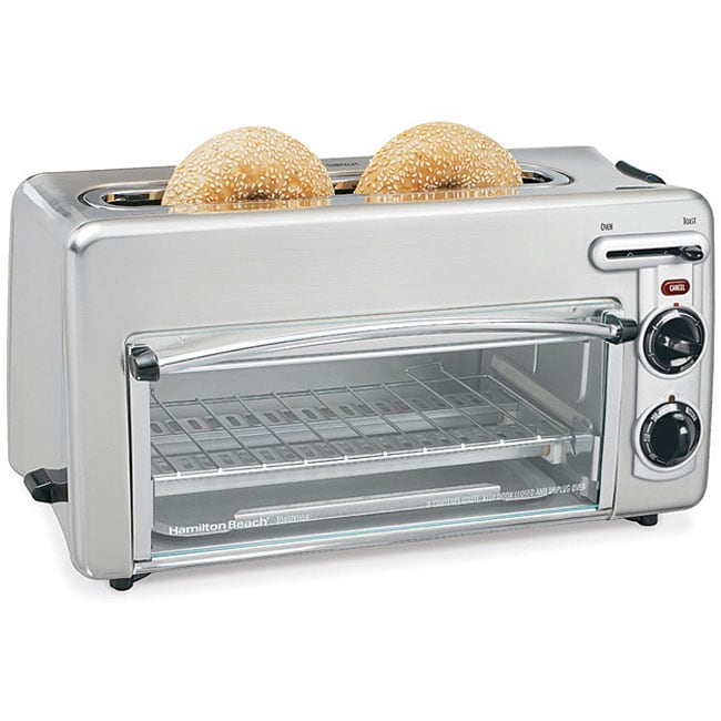 Hamilton Beach Metal Toast Station Toaster/ Toaster Oven   